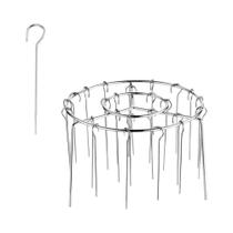 Suporte Vertical De Aço Inoxidável Para Grelhador, Suporte Removível Para Espetos Para Fritadeira a