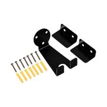 Suporte Vertical De Parede Para Bicicletas Com Gancho E Kit De Armazenamento De Pedais