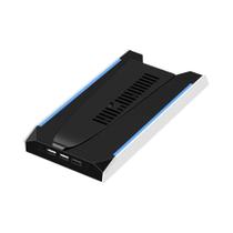 Suporte Vertical De Resfriamento RGB Para PS5 Slim/Pro Com 8 Modos De Luz E Ventoinha De 3