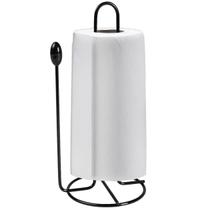 Suporte Vertical P/ Papel Toalha De Bancada Mesa Cozinha Organização Prática Resistente Compacto Firme