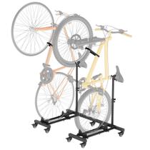 Suporte Vertical para Bicicleta Sttoraboks, 2 Unidades, Rodas Ajustáveis Suporte Vertical para Bicicleta Sttoraboks, 2 Unidades, Rodas Ajustáveis