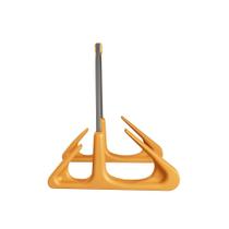 Suporte vertical para Notebook e Tablet Octoo LiteStand Vertical, Titanium e Caramelo - 9574