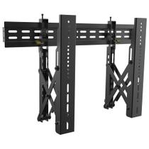Suporte Videowall de Parede Retrátil com Pop-Out, Monitor LCD/LFD 37" a 70", Preto, LVW02-46T, ELG