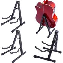 Suporte Violao Chao Guitarra Baixo Profissional Dobravel Reforçado Suporte Violao Chao Guitarra Baixo Profissional Dobravel Reforçado