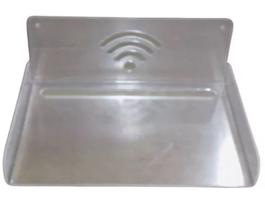 Suporte Wifi Bluray Roteador Receptor Modem Acrílico Suporte Wifi Bluray Roteador Receptor Modem Acrílico