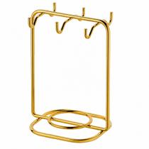 Suporte Xícaras Pires de Café Dourado Future 1124DD Suporte Xícaras Pires de Café Dourado Future 1124DD
