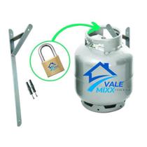 Suporte Y Para Botijão De Gás De Parede C/ Buchas E Parafusos Suporte Y Para Botijão De Gás De Parede C/ Buchas E Parafusos