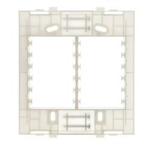 Suportes 4x4 P/ Placas Margirius Linha Sleek Clean Branco