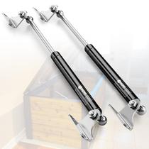 Suportes a gás IAQWE 17" 35 libras para serviços pesados com suportes em L, 2 unidades Suportes a gás IAQWE 17" 35 libras para serviços pesados com suportes em L, 2 unidades