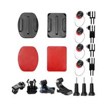 Suportes Adesivos Para Câmeras De Ação GoPro Insta 360 X5 X4 SJCAM DJI, Suportes Adesivos Planos E