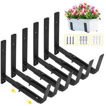 Suportes Ajustáveis para Jardineira de Janela LukLoy 15-30 cm, 32 kg Suportes Ajustáveis para Jardineira de Janela LukLoy 15-30 cm, 32 kg