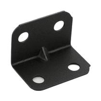 Suportes De Ângulo Reto Pretos 10 20 30pcs Conectores De Canto Para Móveis Fixadores Para Estruturas