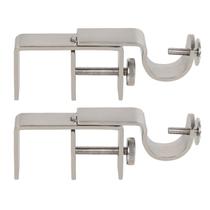 Suportes de barras de hardware de janela para corrimão retangular de 1,3 a 2 polegadas Suportes de barras de hardware de janela para corrimão retangular de 1,3 a 2 polegadas