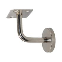 Suportes De Corrimão De Escada Em Aço Inoxidável Prata 50x60mm Suporte De Parede Para Residências E Suportes De Corrimão De Escada Em Aço Inoxidável Prata 50x60mm Suporte De Parede Para Residências E