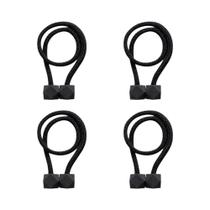 Suportes De Cortina De Plástico Duráveis 4pcs Com Ímã Forte E Corda Grossa Para Decoração De Quarto,