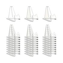 Suportes De Exibição Em Acrílico Transparente 30 Peças Para Cartões Esportivos E Coleções