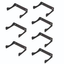 Suportes De Garrafa De Parede Sterk Aço Carbono 12cm Decoração Organização Coleção Adega