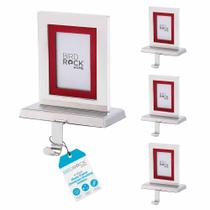 Suportes de meias de Natal BIRDROCK HOME Weighted Metal Set 4 Suportes de meias de Natal BIRDROCK HOME Weighted Metal Set 4