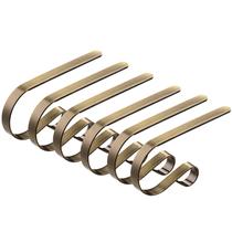 Suportes de meias de Natal Festanlee Metal Mantel Hangers