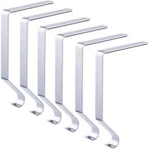 Suportes de meias de Natal Sunshane Metal Mantel Hanger Suportes de meias de Natal Sunshane Metal Mantel Hanger