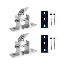 Suportes De Montagem Para Painéis Solares Rotativos, Suporte De Ângulo Para Telhado, Trilho De