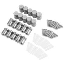 Suportes de parafusos de montagem em vidro Hyuduo M12x20mm (20 unidades)