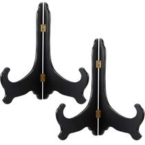 Suportes de placa de madeira Tatuo, 2 pacotes para exibição de 30 cm de altura Suportes de placa de madeira Tatuo, 2 pacotes para exibição de 30 cm de altura