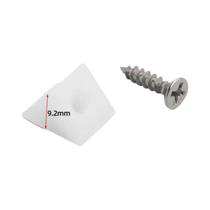 Suportes De Plástico Para Gavetas Com Parafusos 20 40 60 80pcs Suportes De Reparo Para Armários E