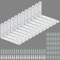 Suportes de prateleira flutuantes Alise White Heavy Duty L Bracket Suportes de prateleira flutuantes Alise White Heavy Duty L Bracket