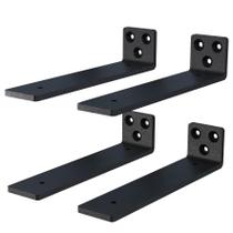 Suportes de prateleira flutuantes NEODROP, 25 cm, Heavy Duty, pacote com 4 Suportes de prateleira flutuantes NEODROP, 25 cm, Heavy Duty, pacote com 4