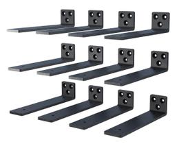 Suportes de prateleira flutuantes NEODROP, 30 cm, Heavy Duty, pacote com 12 Suportes de prateleira flutuantes NEODROP, 30 cm, Heavy Duty, pacote com 12
