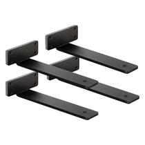 Suportes de prateleira WINKER, pacote com 4, suporte de prateleira flutuante de 35,56 cm