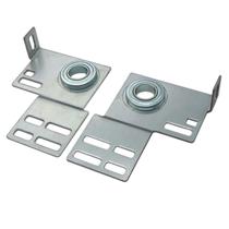 Suportes de rolamento de extremidade para porta de garagem Xadnitu, eixo de 3,38"