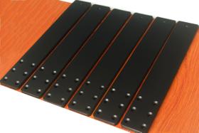 Suportes de suporte de bancada MHMYDZ L16 x W2,5 cm em aço, pacote com 6 Suportes de suporte de bancada MHMYDZ L16 x W2,5 cm em aço, pacote com 6