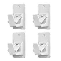 Suportes de varões de cortina EKOTTOK Universal No Drill 4PC brancos Suportes de varões de cortina EKOTTOK Universal No Drill 4PC brancos