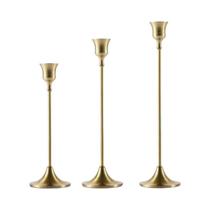 Suportes De Velas De Metal Vintage Elegantes Para Casamentos, Ação De Graças, Natal E Decoração De