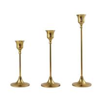 Suportes De Velas Em Metal Dourado Para Centro De Mesa De Café E Jantar, Decoração Para Casamentos,