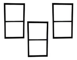 Suportes Duplo Estilo Industrial De Ferro 60X30 Kit 3 Peças Suportes Duplo Estilo Industrial De Ferro 60X30 Kit 3 Peças