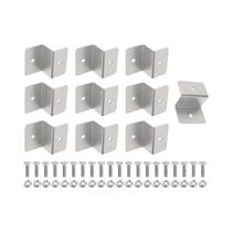 Suportes Em Liga De Alumínio Leve Para Painéis Solares Com Porcas E Parafusos Para Telhados De RVs