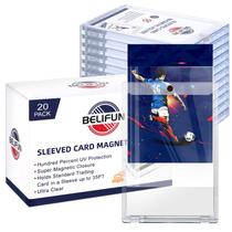 Suportes magnéticos para cartões belifun One Touch Sleeved-Card x20