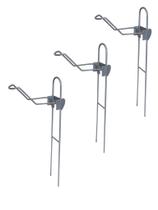 Suportes para 1 vara de pesca manivela com regulagem Suportes para 1 vara de pesca manivela com regulagem