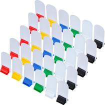 Suportes para cartas de jogo Blulu 36 peças multicoloridas com marcadores Suportes para cartas de jogo Blulu 36 peças multicoloridas com marcadores