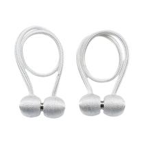 Suportes Para Cortinas Com Fivelas De Corda E Ganchos Magnéticos Acessórios De Armazenamento Para