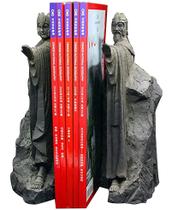 Suportes para livros KLQJNP Lord of Rings Hobbit em resina azul, tamanho grande