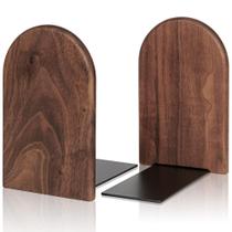 Suportes para livros Shikaman Wood Book Ends Universal Economy (1 médio)