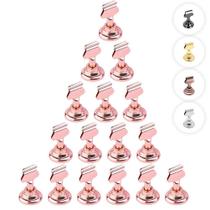 Suportes para números de mesa Urban Deco 16PK 4,3 cm em ouro rosa Suportes para números de mesa Urban Deco 16PK 4,3 cm em ouro rosa