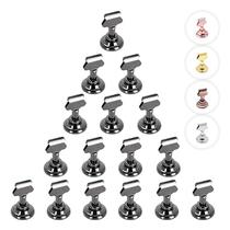 Suportes para números de mesa Urban Deco 1,7" em aço, pacote com 16 Suportes para números de mesa Urban Deco 1,7" em aço, pacote com 16