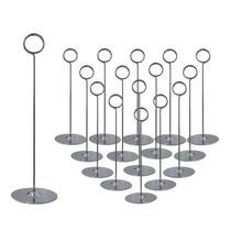 Suportes para Números de Mesa Urban Deco Steel - 30cm (16 Unidades) - Prata Suportes para Números de Mesa Urban Deco Steel - 30cm (16 Unidades) - Prata