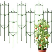 Suportes para tomate SORANGEUN 6 unidades 122 cm, resistentes à ferrugem