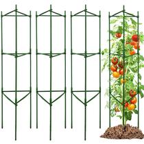 Suportes para tomate TCBWFY, kit com 4 unidades, ajustáveis de 40 a 490 cm Suportes para tomate TCBWFY, kit com 4 unidades, ajustáveis de 40 a 490 cm